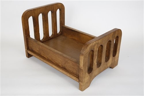 Bella Bed-Newborn Prop-Handmade-Solid Wood-17x12x11 inches