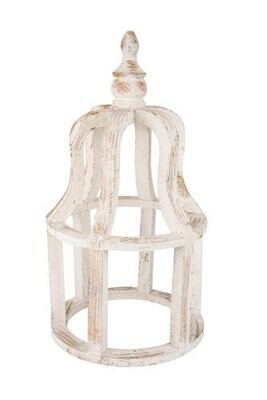 Farmhouse Crown Lantern-Farm Style Decor-Wood-13x27 inches