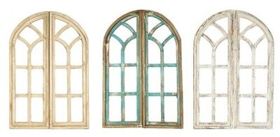 Gothic Revival Windows-(Pair)-24x36-Three Colors