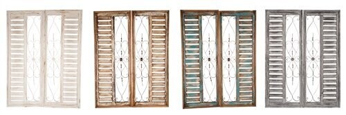 Palermo Shutter Windows-Pair-Farmhouse-Four Colors