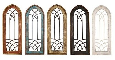 Valeria Farmhouse Wall Decor Window-Five Colors-20x50