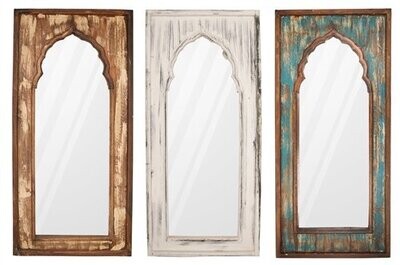 Yaya French Gothic Rustic Farmhouse Mirror-Three Colors-24x42