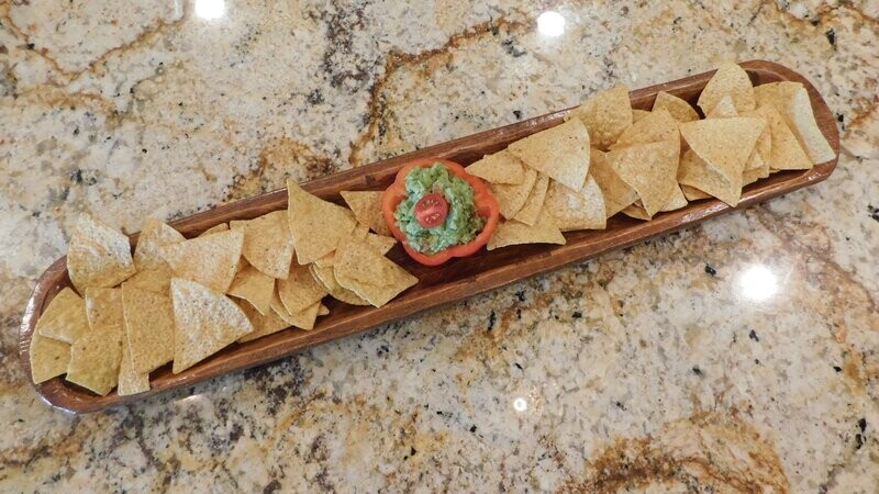 Food Safe-Long Baguette Dough Bowl-Board-6x40 inches