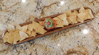 Food Safe-Long Baguette Dough Bowl-Board-6x40 inches