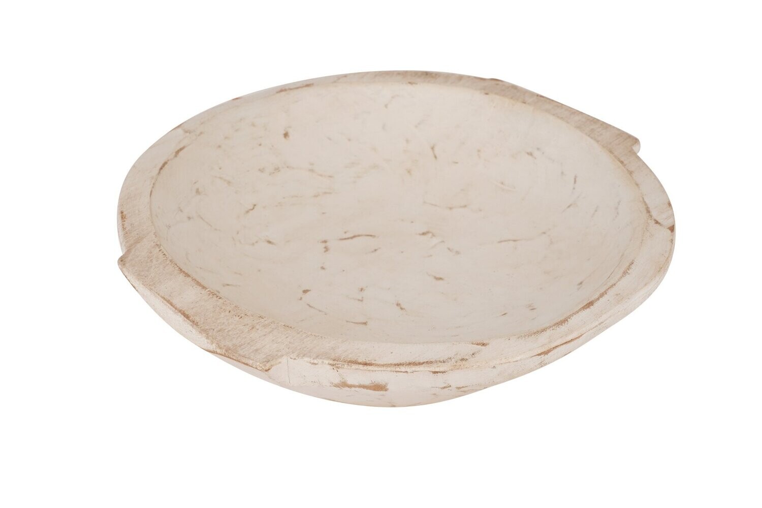 Chubster(tm) Round Dough Bowl With Handles-Newborn Prop, Colors: Pure White