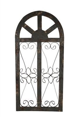 Venice Farmhouse Architectural Window-Five Colors, Colors: Slate Gray