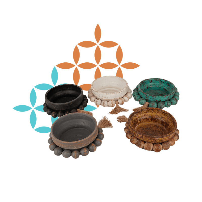 Candle Ready Clay Vessels