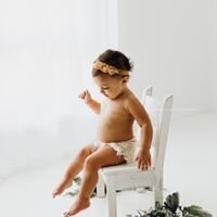 Baby Chair-Newborn Prop-Baby Props-12x9x20H inches-3 Color Choices