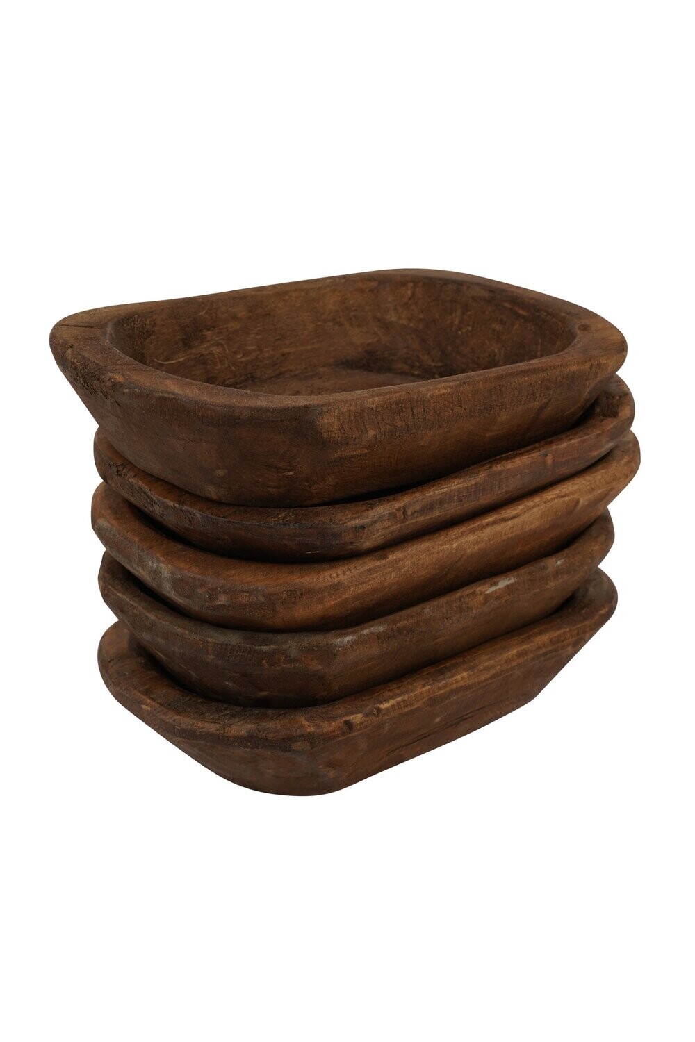 Mini Dough Bowl-Candle Ready-6x10x2 inches-Waxed