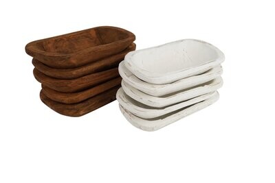 Mini PLUS Home Decor #2-Dough Bowl-6x12x2 inches-Home Decor #2