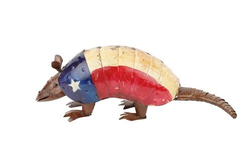 Andy the Texas Armadillo-Metal Handmade-Garden Yard Art