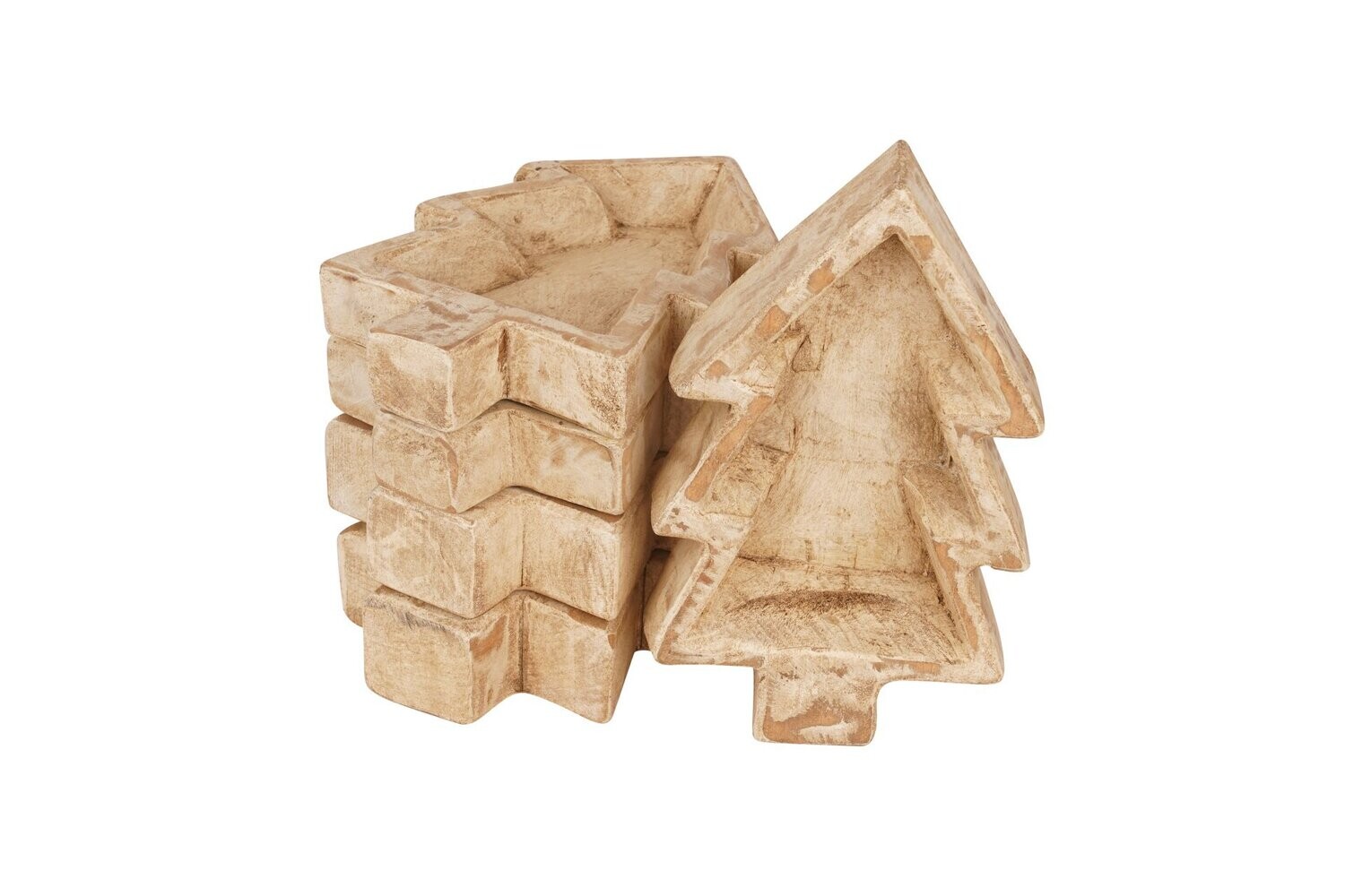 Pine Tree-Large-Dough Bowl-Farmhouse-Candle Ready-9x12 inches-BIG SALE-$15, Colors: Antiqued White