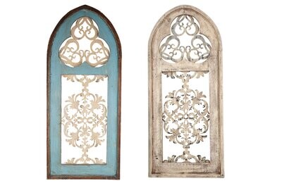 Creek Large Farmhouse Window-Wall Decor-20x47 inches