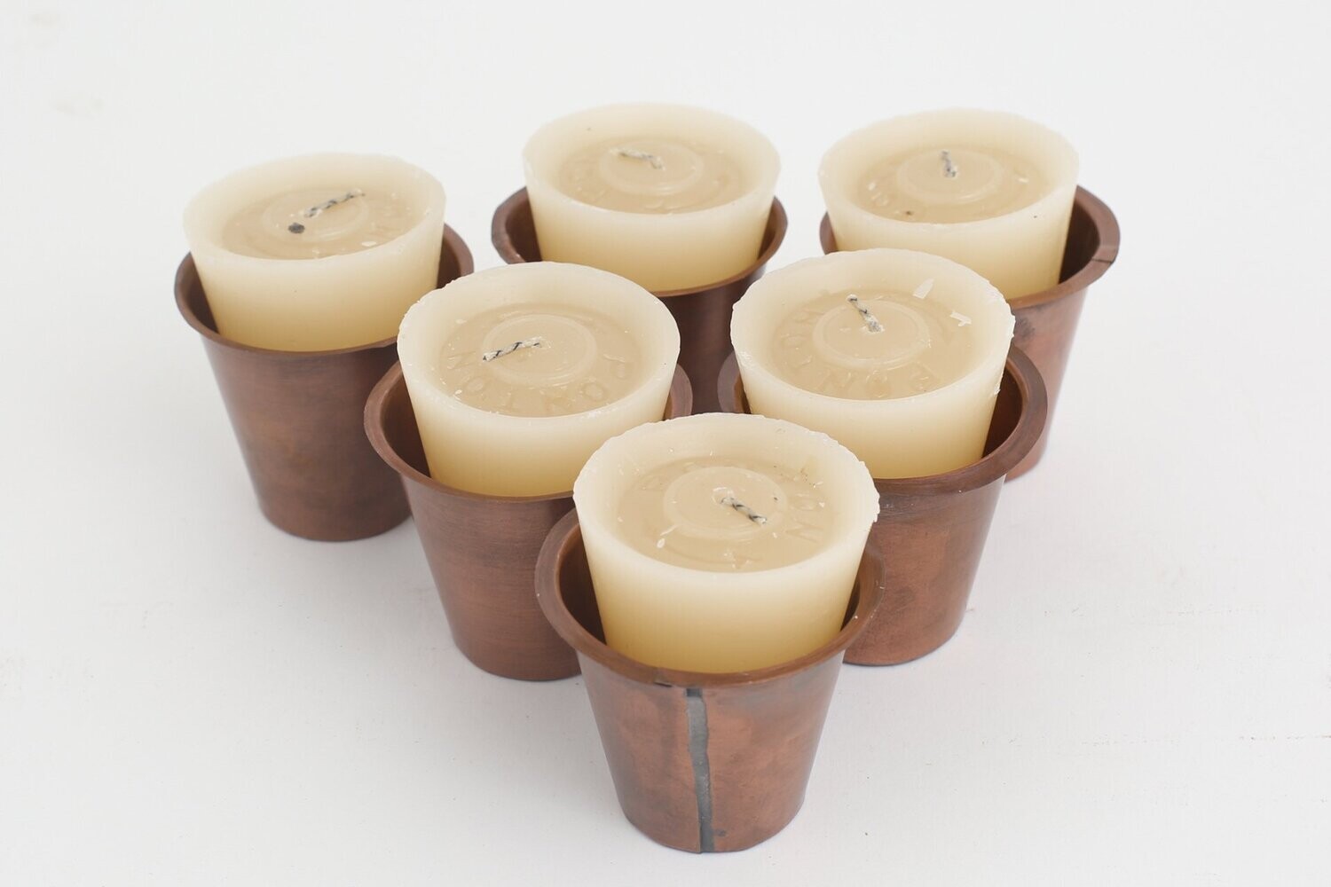Sugar Mold Tin Inserts-Sugarmold-Liner-Flat-Copper Tone-Flat