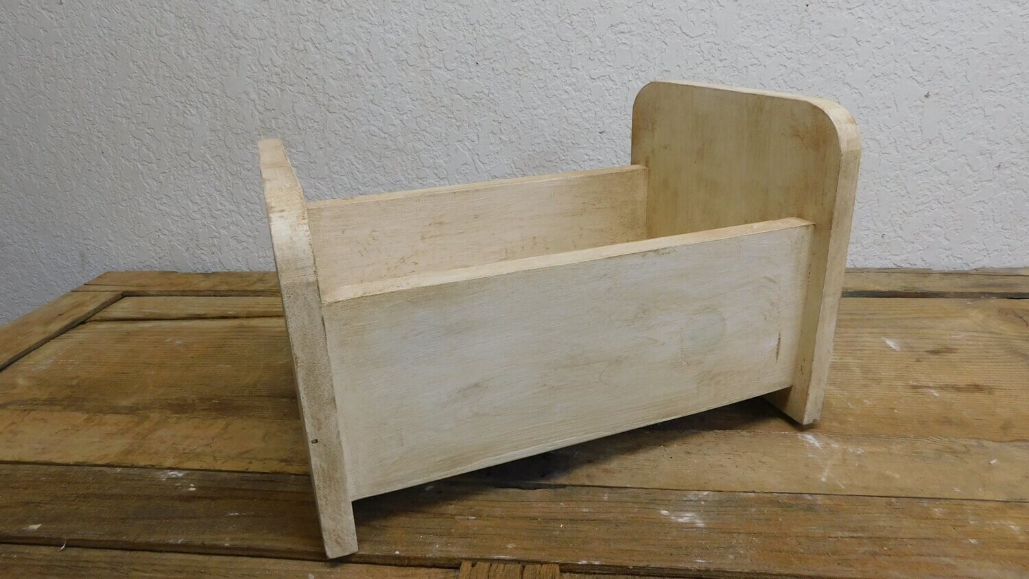BB Bed-Newborn Prop-Handmade-Wood-15.5x11x10H inches-CLEARANCE