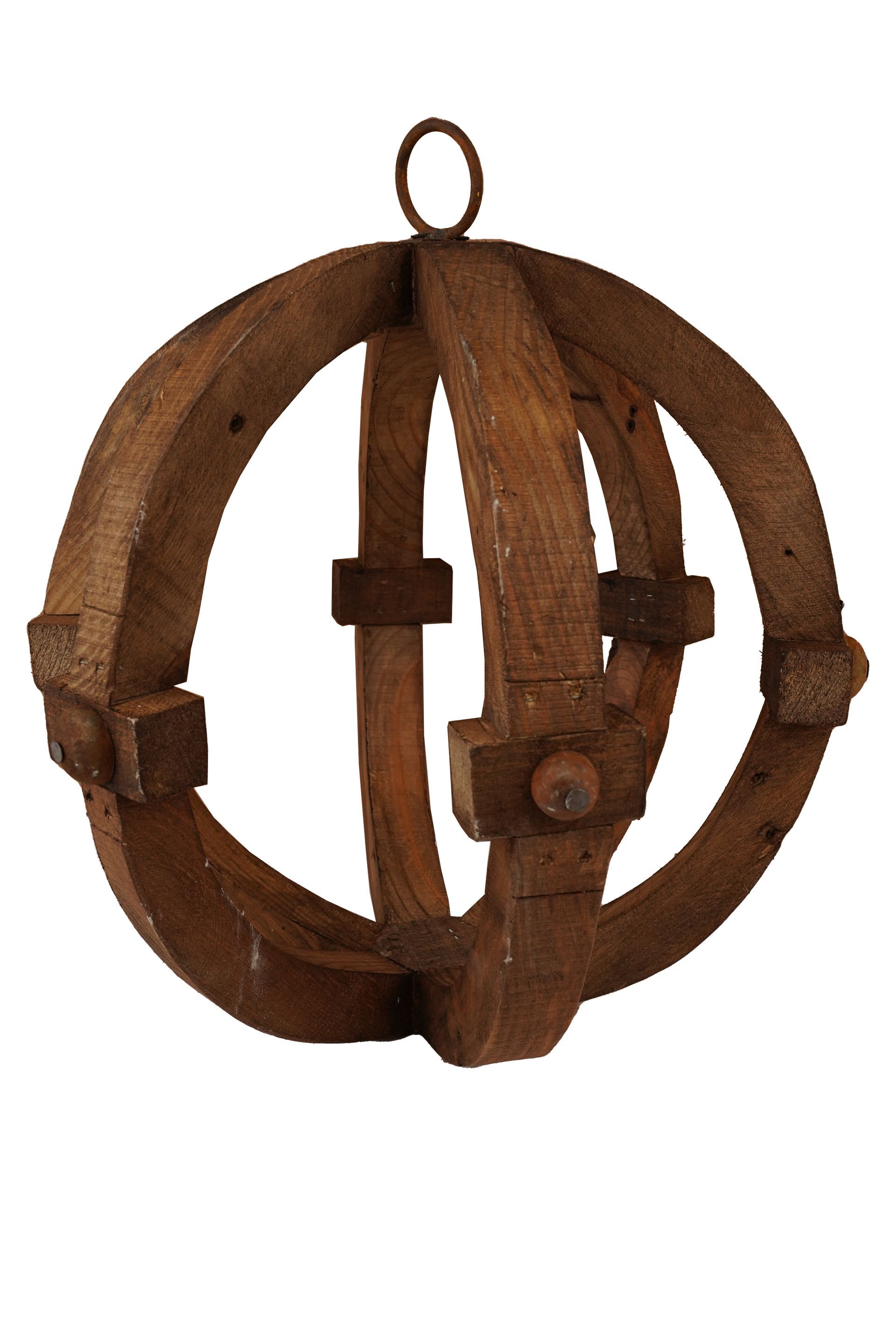 Sphere Farmhouse Lantern-Home Decor-16x16x18H