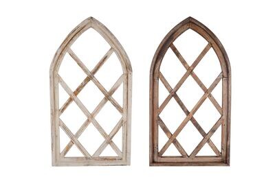 Jamestown Farmhouse Wall Decor Window-17x34 inches
