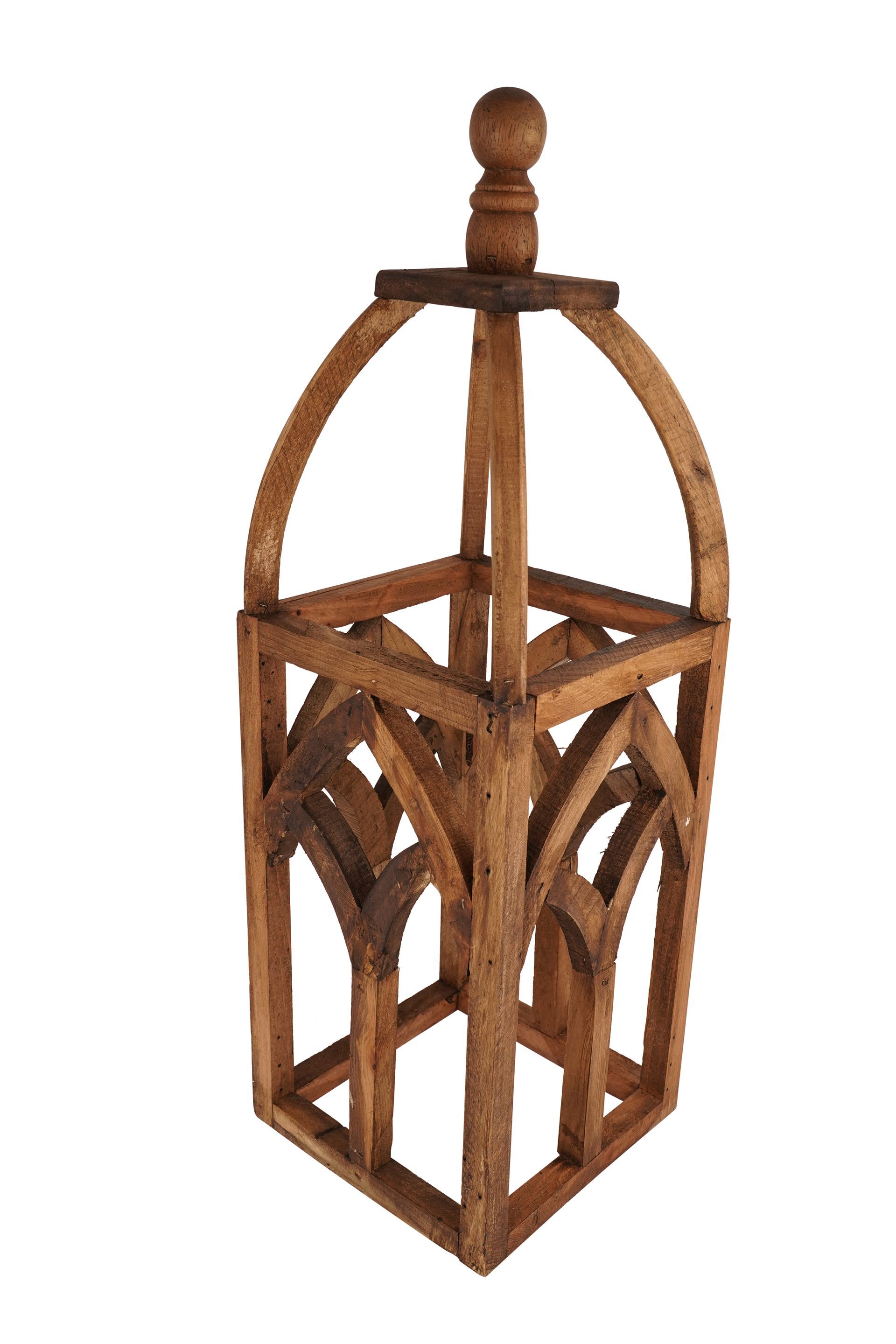 Cathedral Farmhouse Lantern-Home Decor-9x26 inches-NEW