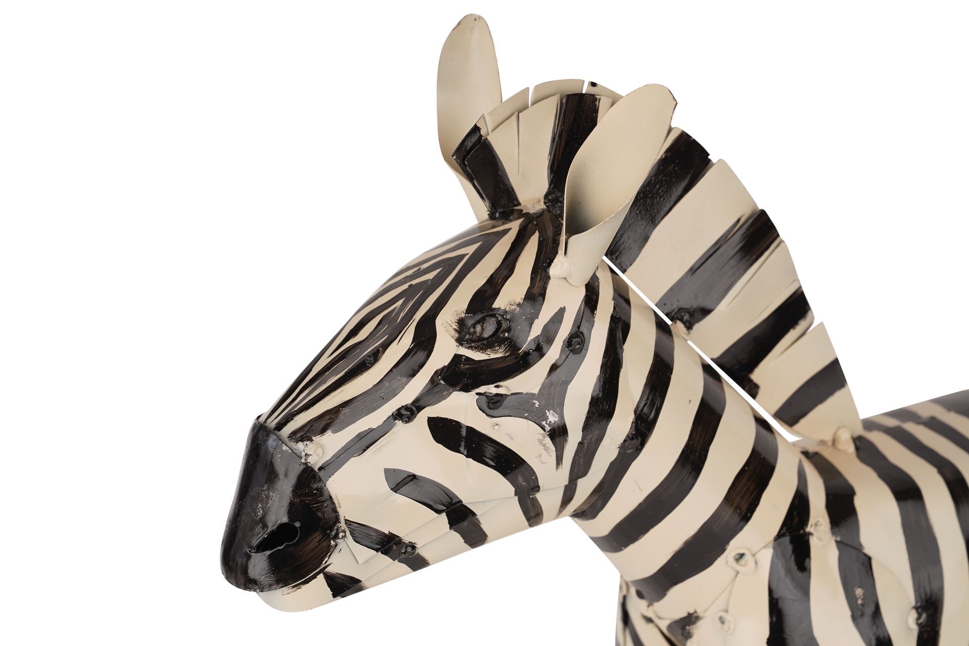 Ziggy The Zebra-Metal-Garden-Yard Art-Animal-20Lx5Wx19H-NEW