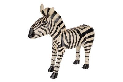 Ziggy The Zebra-Metal-Garden-Yard Art-Animal-20Lx5Wx19H-NEW