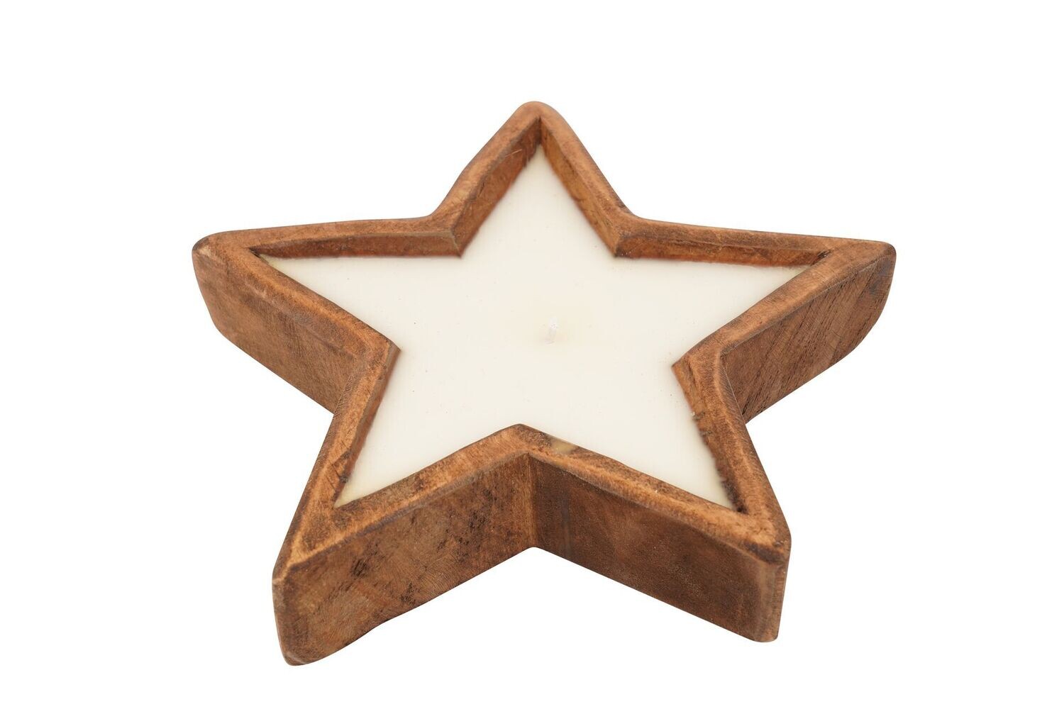 Star Dough Bowl-Medium-10 x 10-Handmade-Candle  Ready-3 Colors, COLOR: Waxed