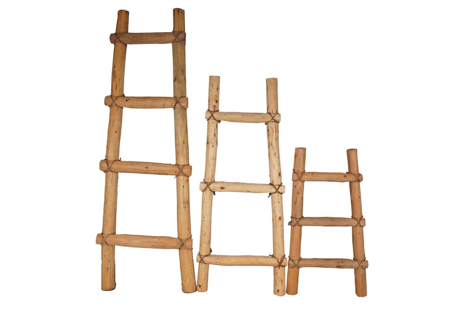 Blanket Wood Kiva Ladder-Farmhouse-Rustic-Handmade-3 Sizes