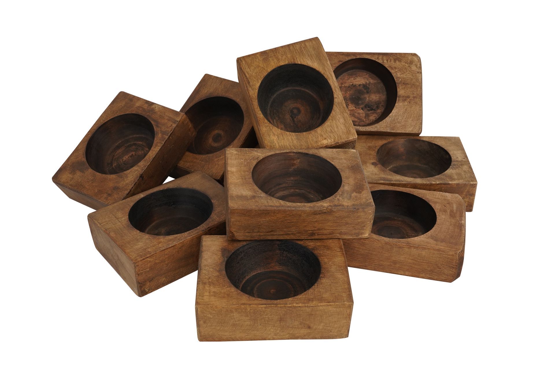 Cheese Mold-1 Hole-Rustic-One Hole-Candle Pour--Waxed