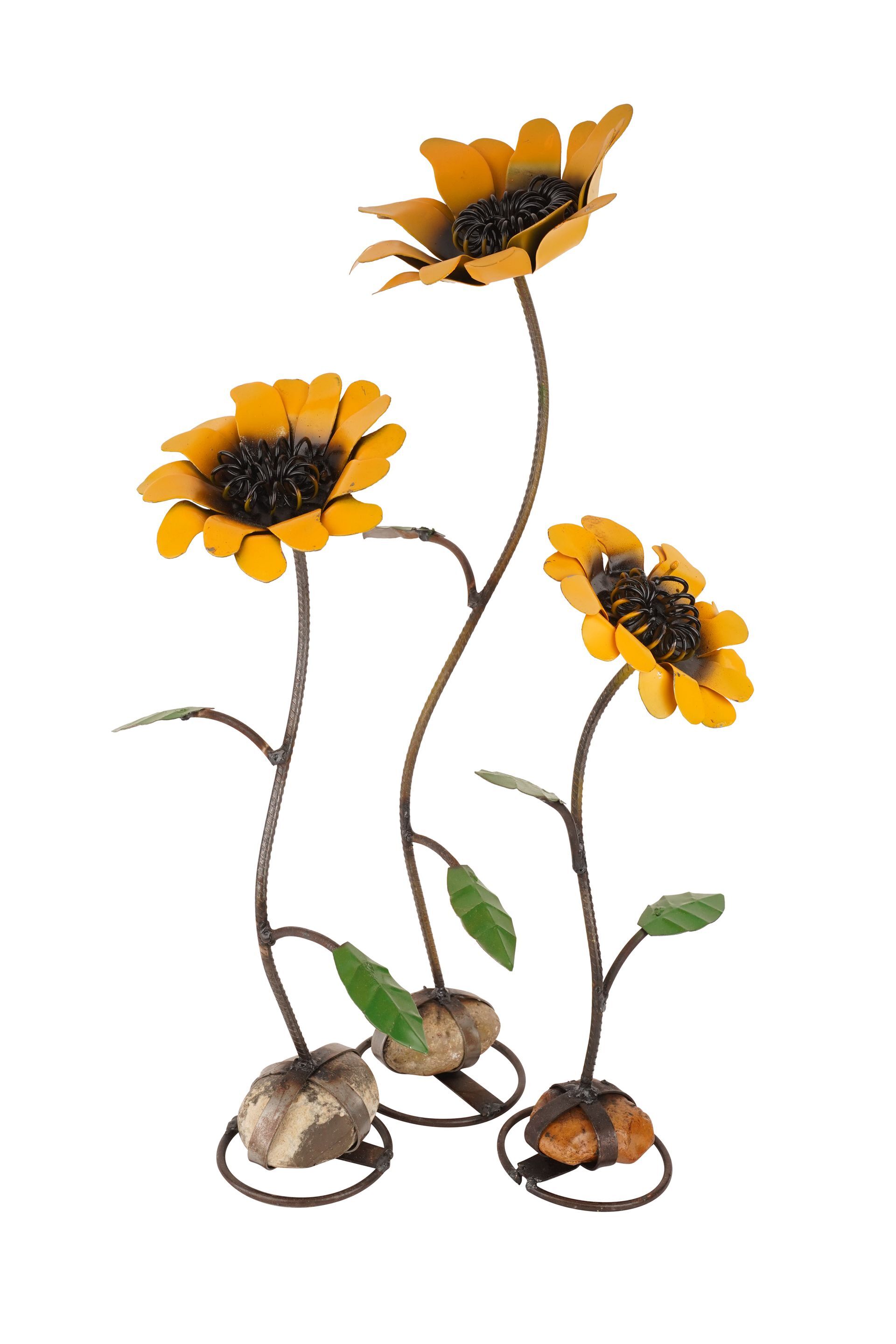 Sunflower on a Rock-Garden Decor-Farmhouse Gorgeous-Set of 3