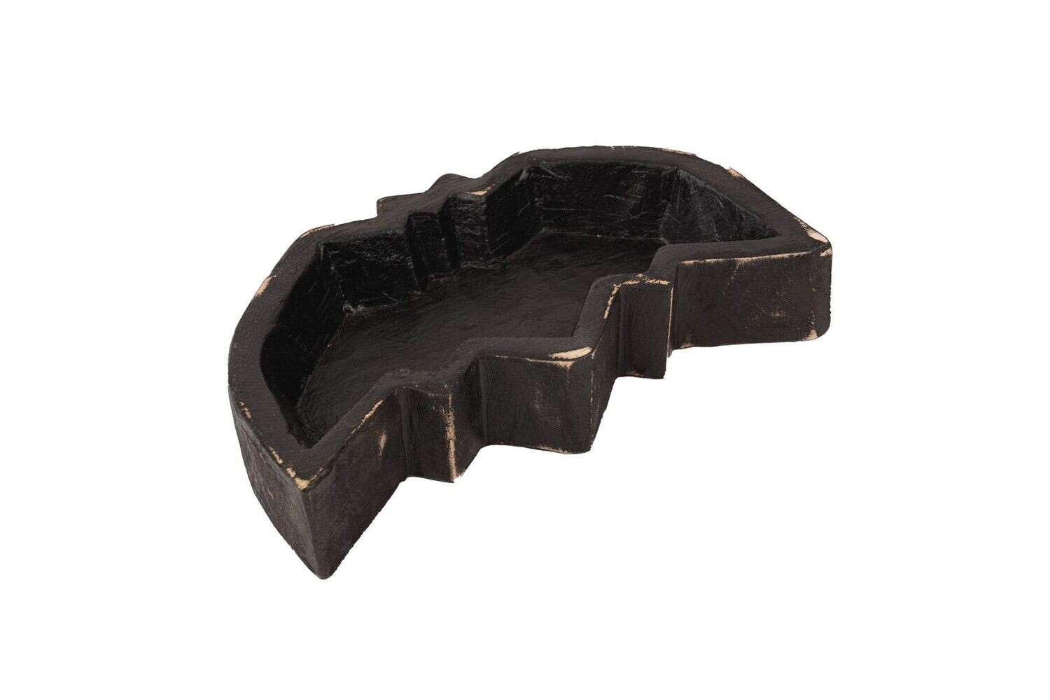 Bat Dough Bowl-10x6x2 inches-Boo Collection-Candle Ready-5 Color Choices-NEW DESIGN-Bat Dough Bowl, COLOR: Black