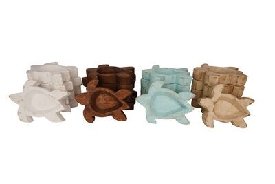 Turtle Dough Bowl-12x9 inches-Sea Life-Candle Ready-Turtle