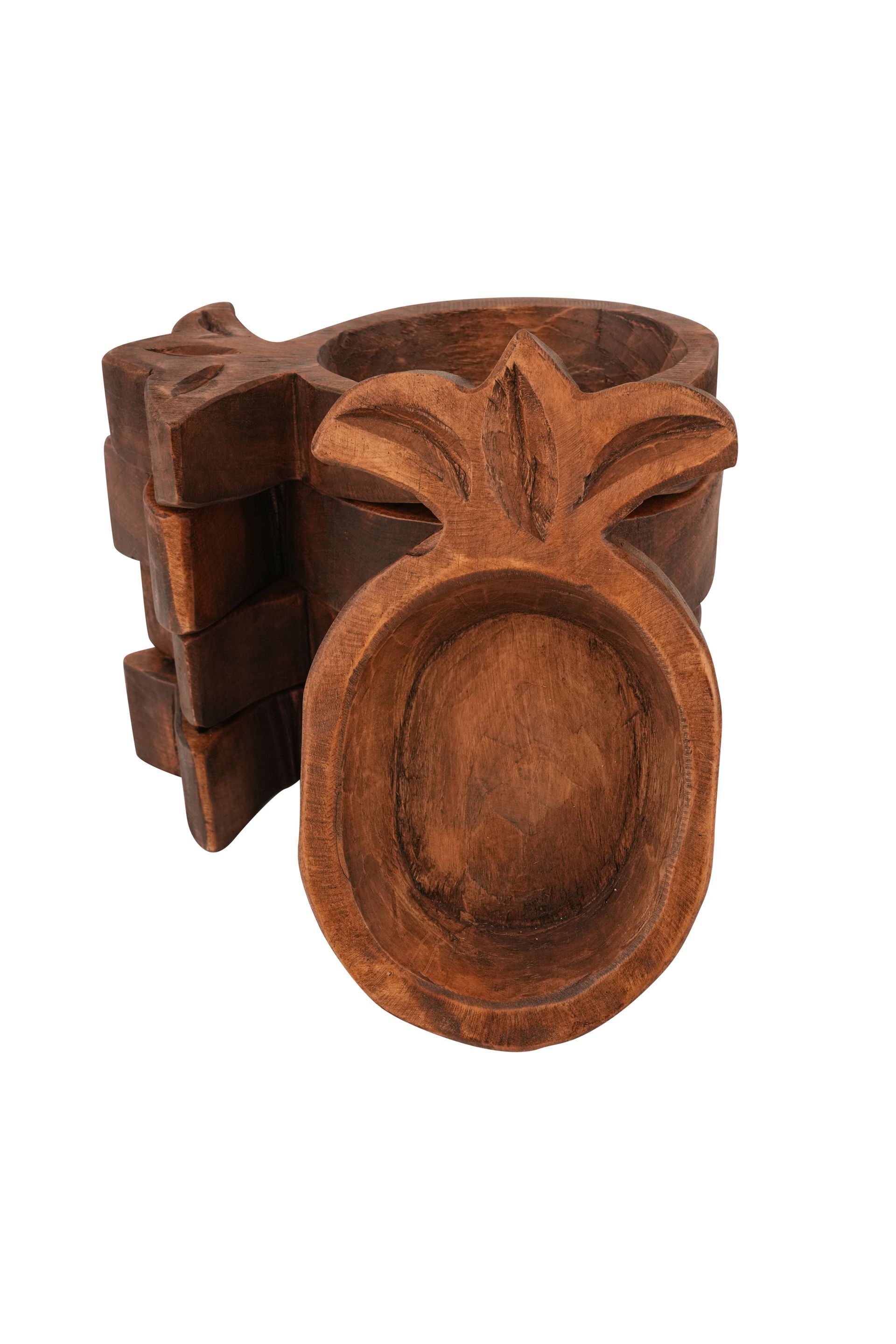 Pineapple Dough Bowl-Candle Ready-6x10 inches-Pineapple-SALE-$11