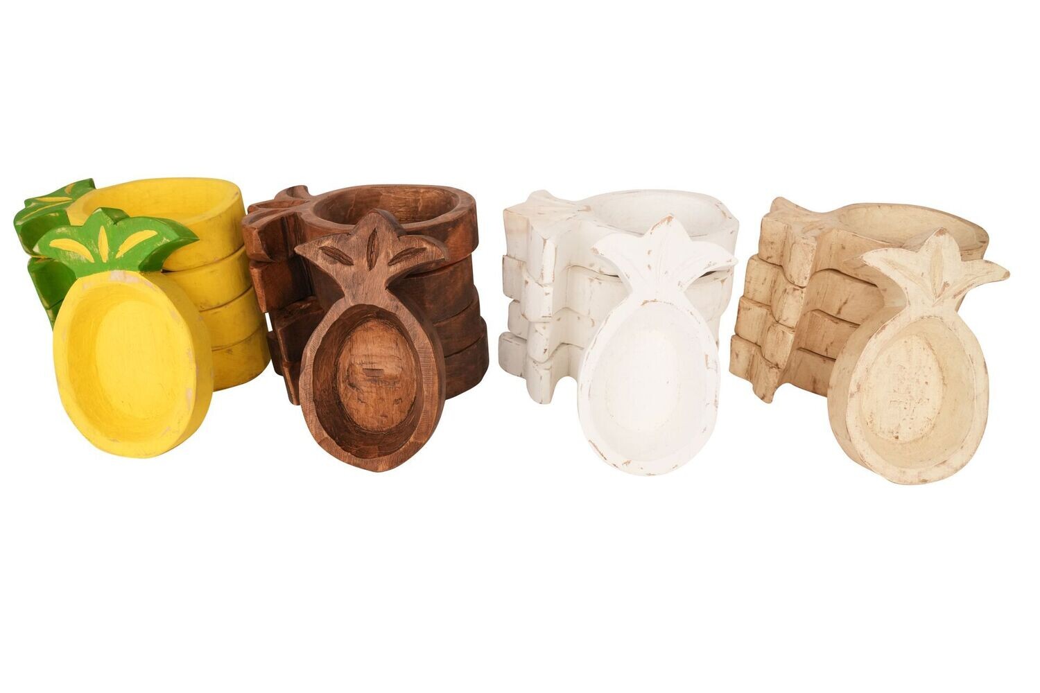 Pineapple Dough Bowl-Candle Ready-6x10 inches-Pineapple-SALE-$11