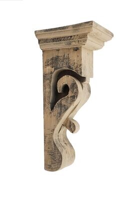 Creekside Farmhouse-Corbel-Rustic-7Wx8Dx18H inches