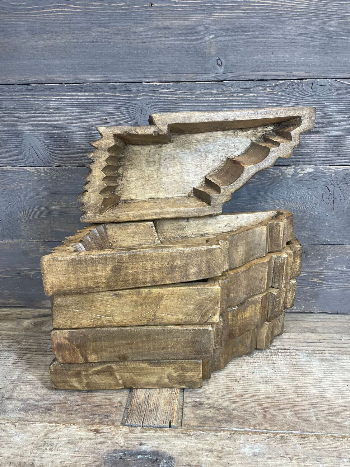 State of Tennessee Bowl-13 x 6 x 2 in-Wood-Handmade-Candle Ready-Carved-Waxed-Tennessee