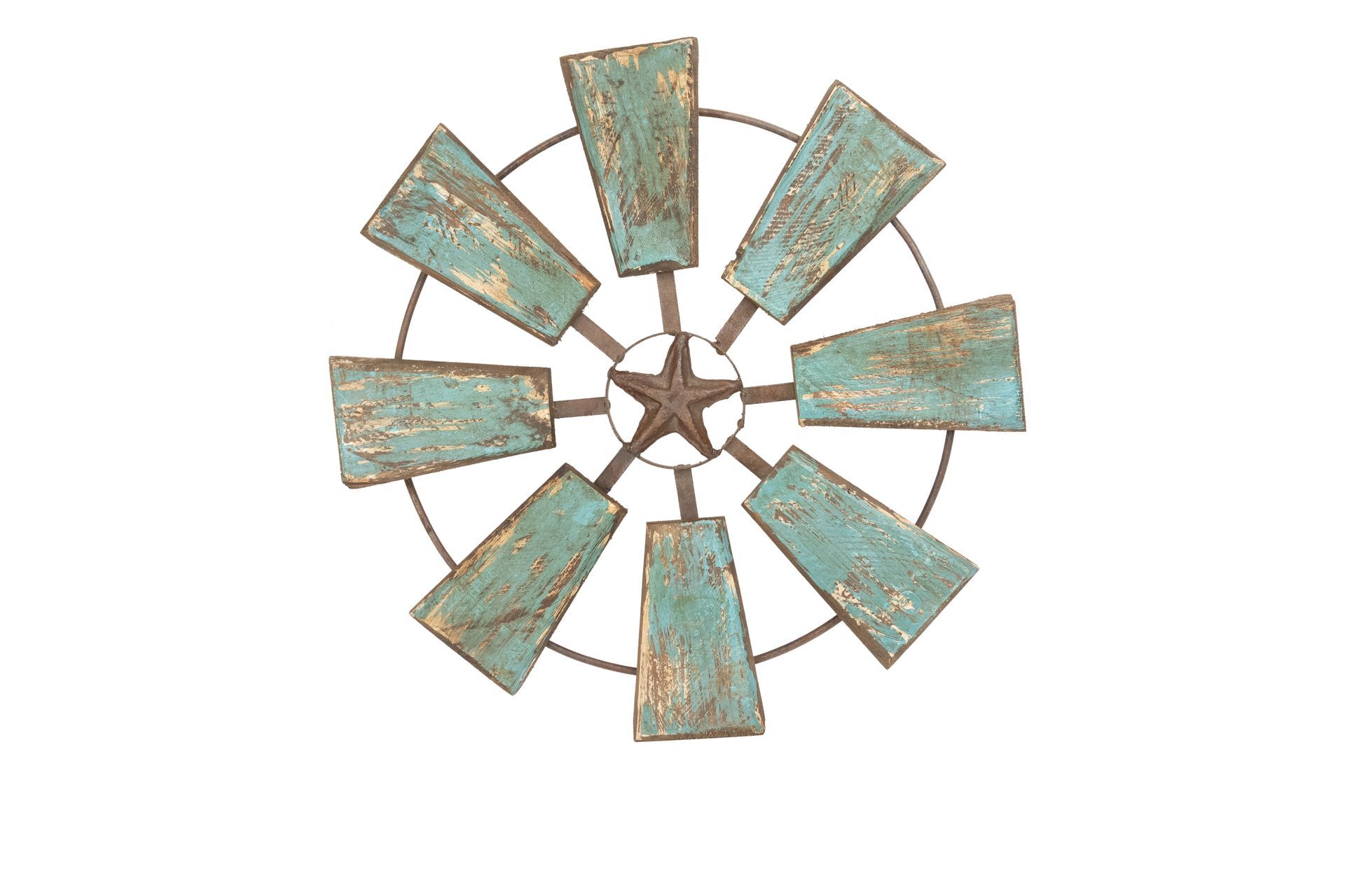 Rustic Decorative Windmill-Star-Home Wall Decor-19 inches