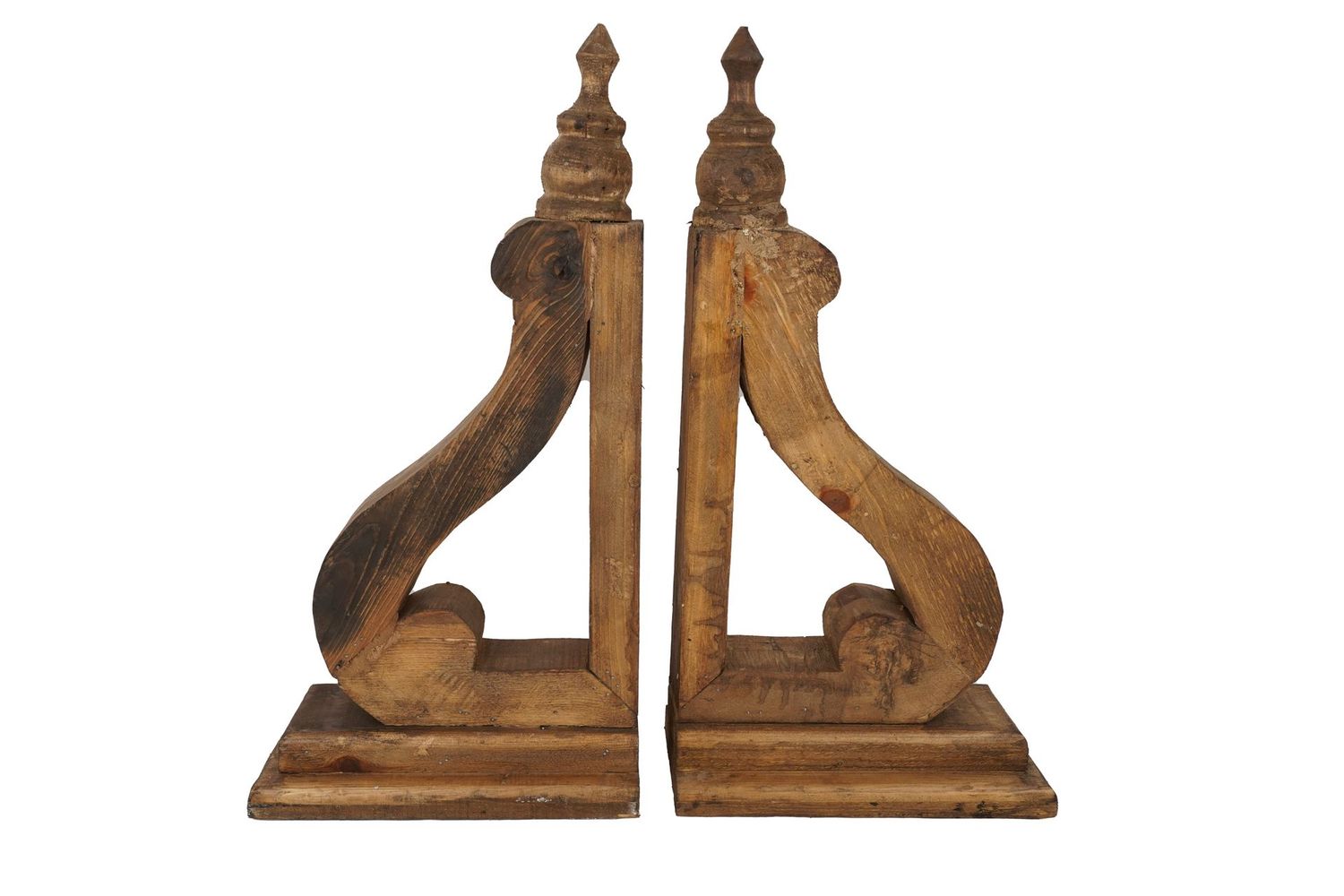 Farmhouse-Corbel-Elegant-Rustic-6Wx12Dx24H -Elegant-3 Colors, COLOR: Waxed