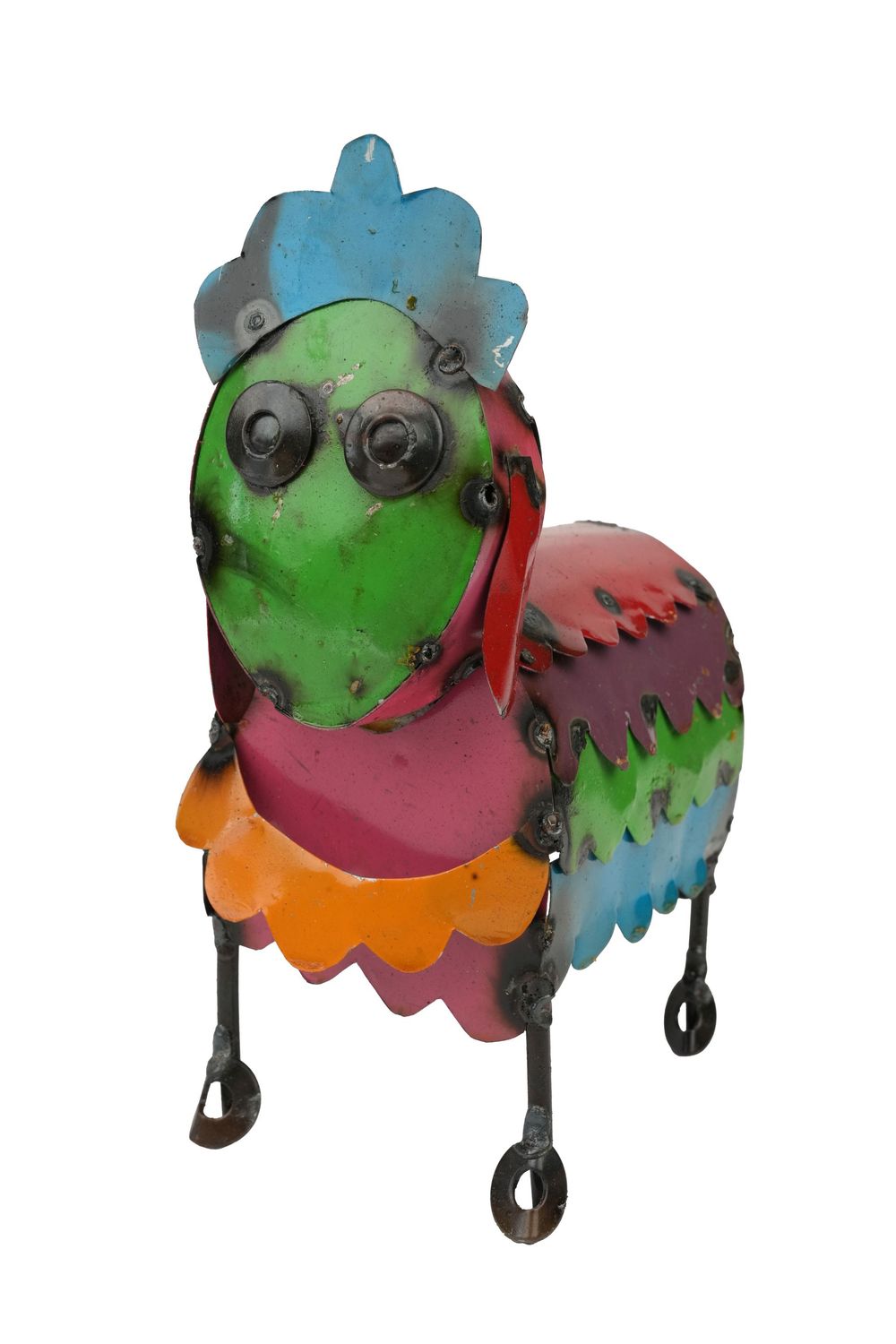 Zoe Mini Sheep-Metal-Garden-Yard Art-Colorful Sheep-Zoe