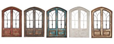 San Miguel Small--Rustic Architectural Wall Window-24x36 inches-Small