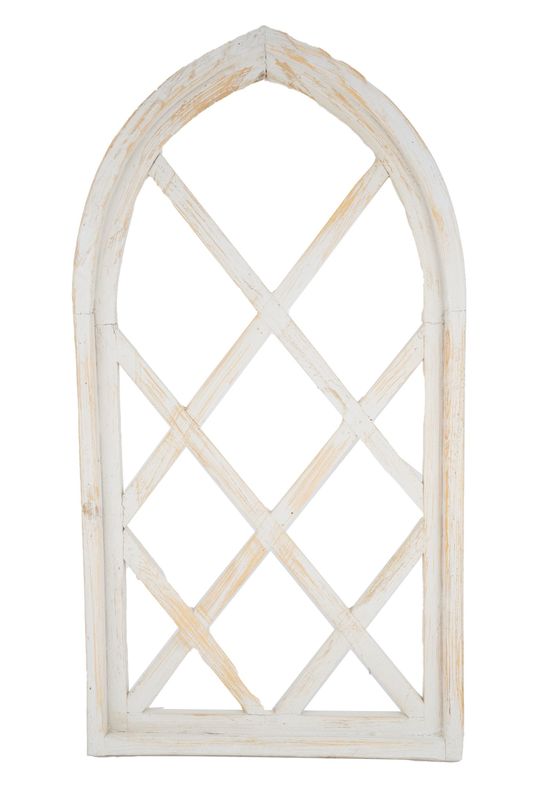 Alameda Farmhouse Wall Window-Wall Decor-17x32 inches-NEW