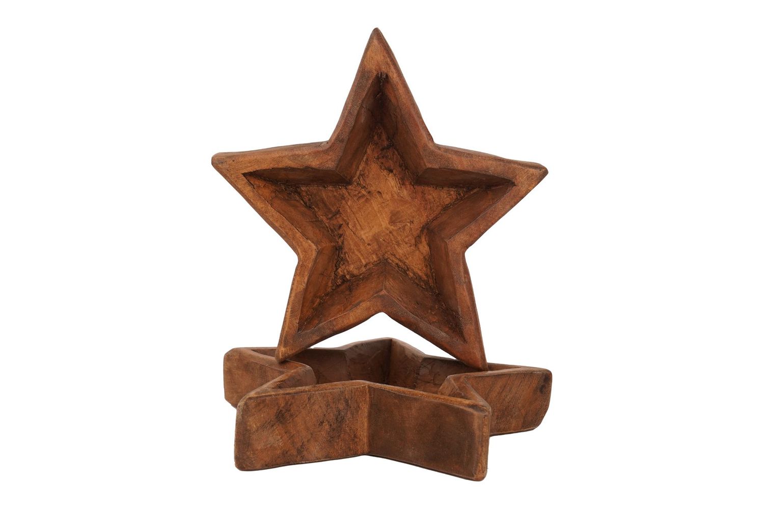 Overstocked-Star Dough Bowl-Medium-10 x 10-Handmade-Candle  Ready-Waxed-Sale-$10