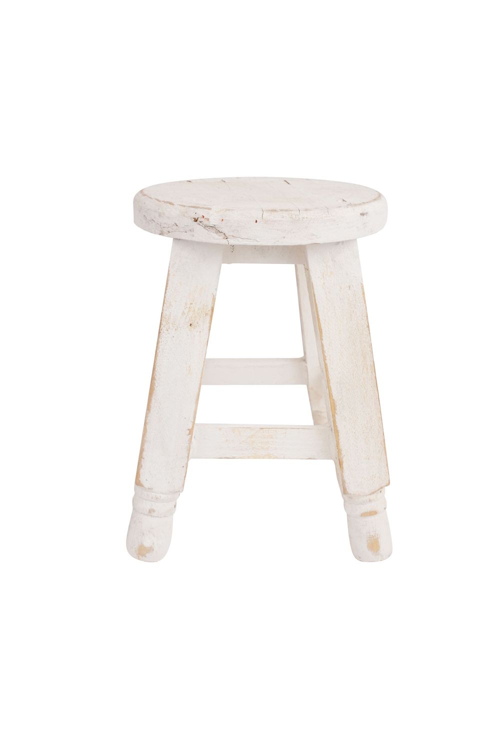 Farmhouse Rustic Wooden Stool-8x10 inches-3 Color Choices-NEW, Colors: Newberry-White