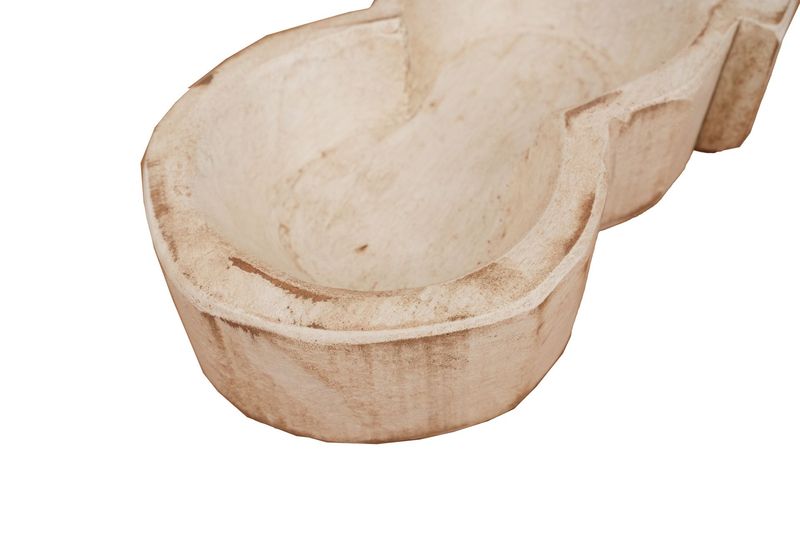Super Mini Snowman-Dough Bowl-Farmhouse-Candle Ready-5x8 inches-Super Mini Snowman-3 Color Choices