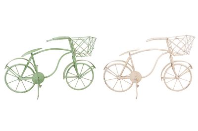 Bicycle Garden Iron Basket Planter-32x11x20 inch-Two Colors