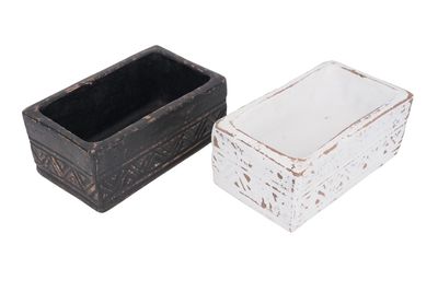 Aztec Clay Candle Vessel-Candle Ready-4.5x8 inches-2 Color Choices