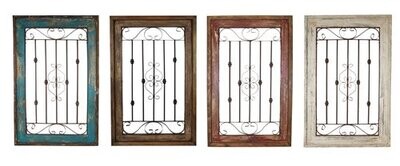 Spanish Wall Decor Window-Large-Four Colors-28x45 Spanish Wall Decor Window-Large-Four Colors-28x45