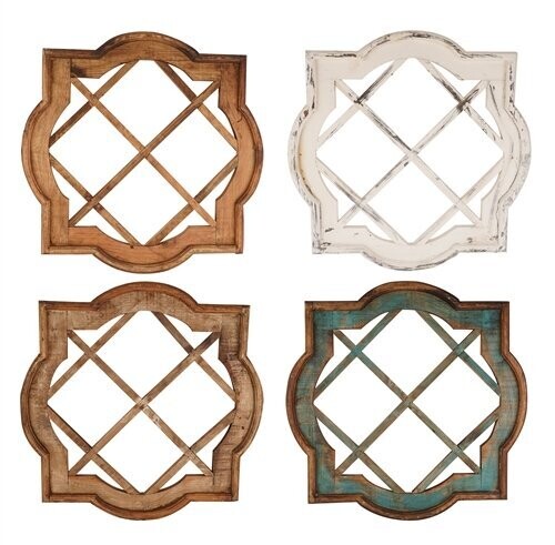 Crossroads Wall Decor Window-28x28 inches-Large