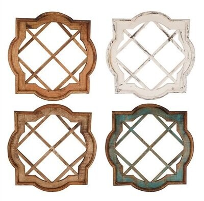 Crossroads Wall Decor Window-28x28 inches-Large