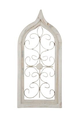 Shabby Creek Wall Decor Window-Small-White-10x22 inches Shabby Creek Wall Decor Window-Small-White-10x22 inches