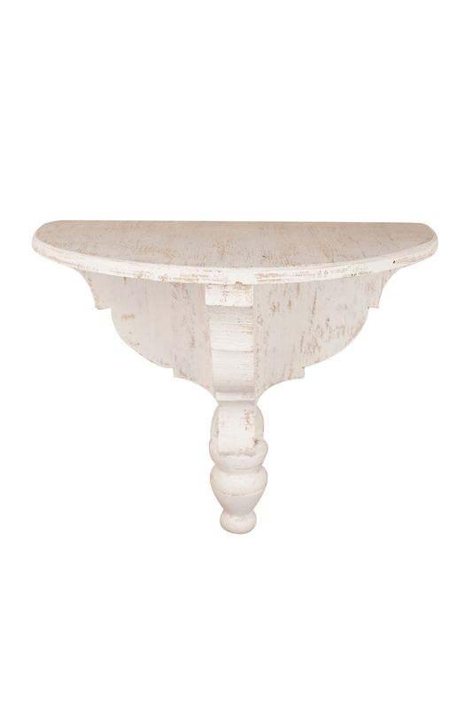 White Creek Farmhouse Wood Corbel Shelf-Rustic-15Wx10Dx14H inches