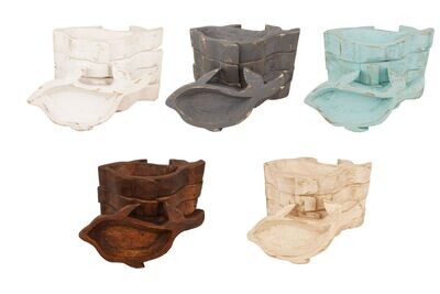 CLEARANCE-Dolphin Dough Bowl-12x6 inches-Sea Life-Candle Ready